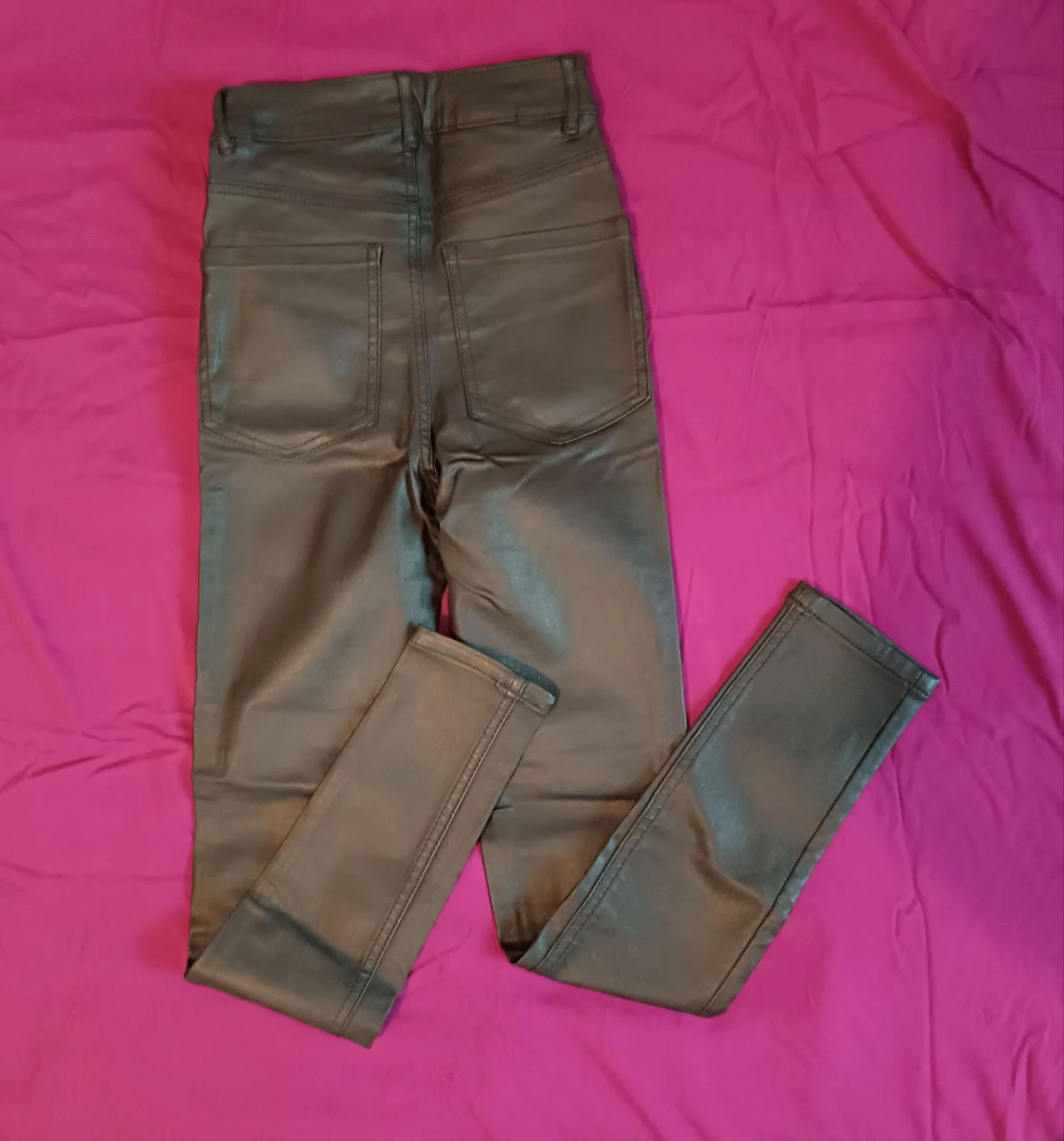 Calça couro sintético tamanho 34 Pimkie – photo 2